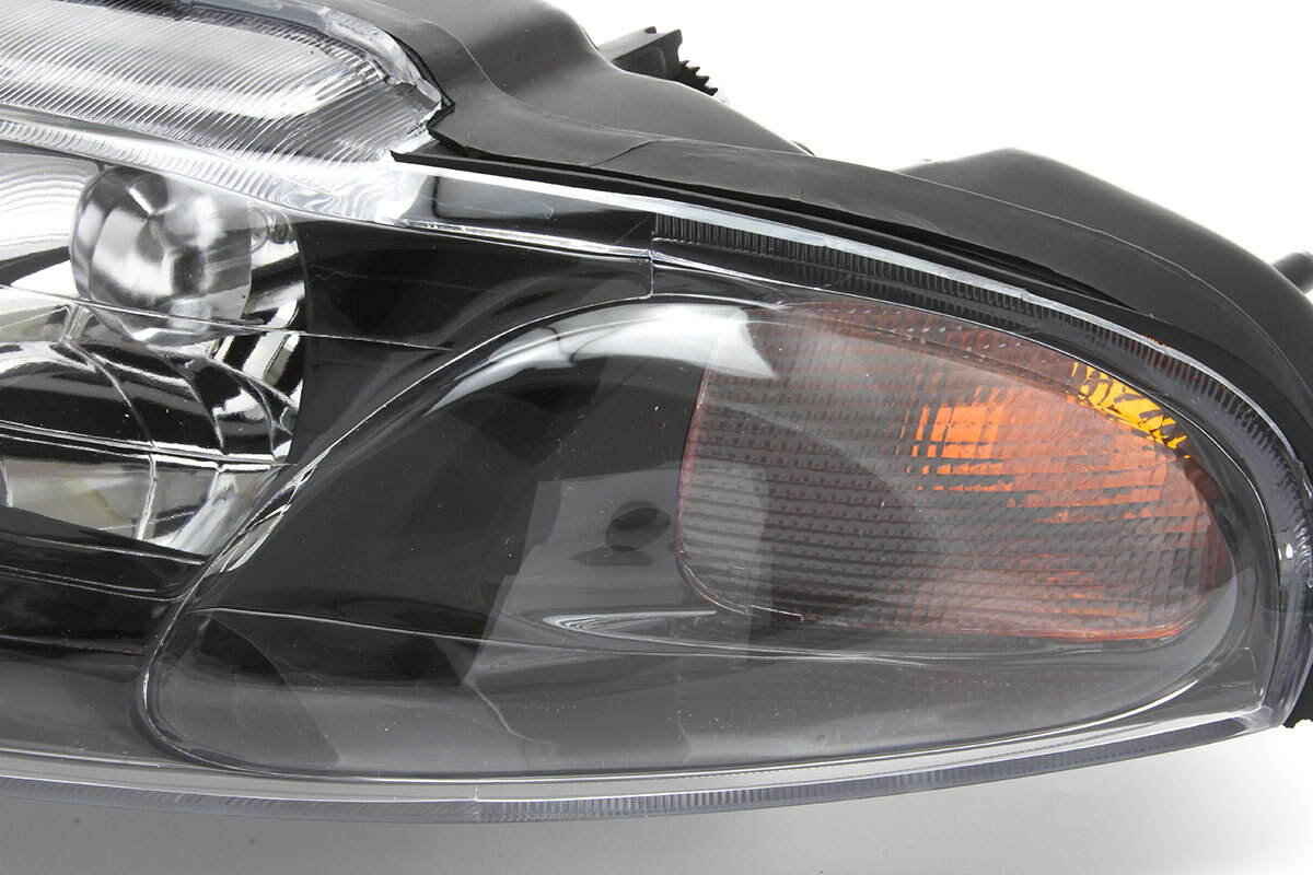 Pair Of Headlight Assemblies – Direct Fit For 1997-1999 Mitsubishi Eclipse. Driver & Passenger Side Set, DOT Compliant.
