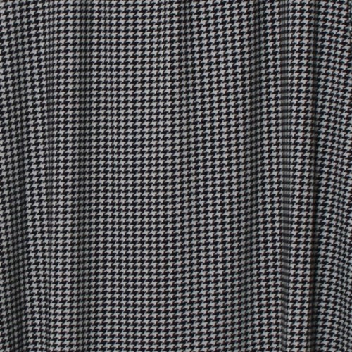 Chaps Damen Fischgrät schwarz ärmellos Reißverschluss hinten Poly Jersey Strick Tunika Top XL - Bild 5 von 8