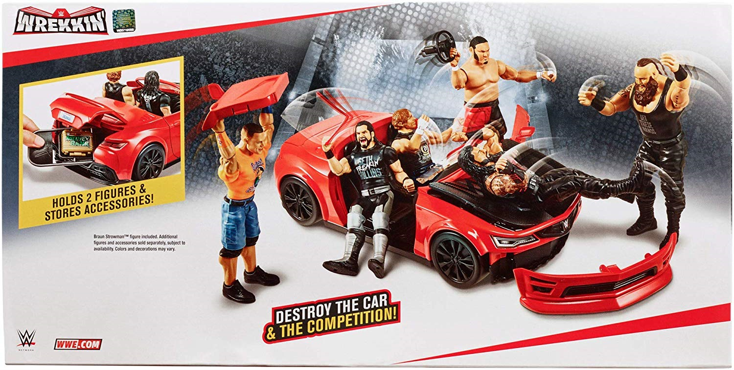 braun strowman car playset