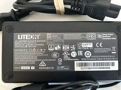 Genuine LITEON 20V 8.5A 170W 7.4mm Smart Pin AC Adapter | eBay