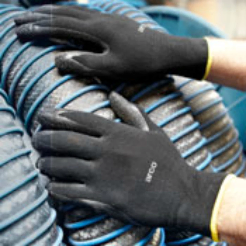 12 x Arco Lycra & Latex Black Glove - All sizes Available