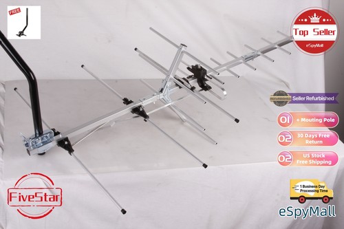 Long Range Yagi HDTV Antenna 300 Mile for Crisp 4K & 1080p OTA TV - Picture 18 of 24