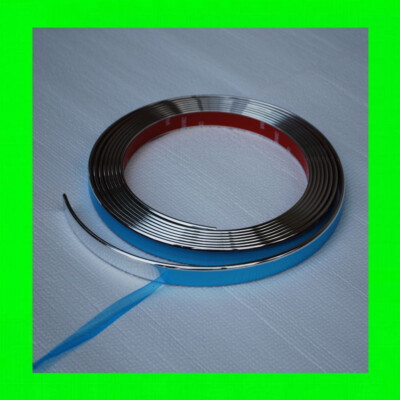 MWMotoring Chrome Trim Molding Roll – For Chevy Door, Roof, Trunk, Fender & Interior (40 FT, HTN511)