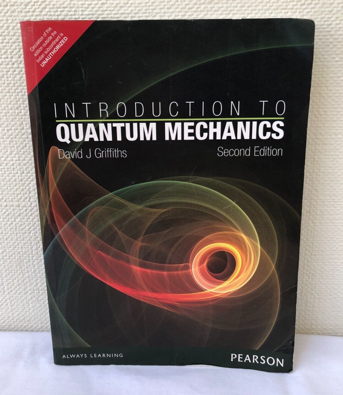Introduction to quantum mechanics.  2nd edition.  Paperback 2015 [HM]