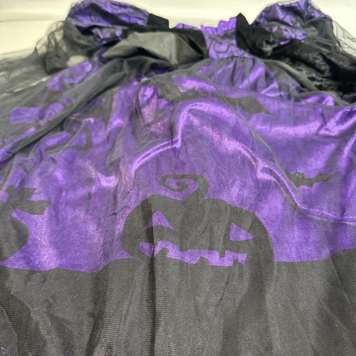 Witch Costume Halloween Theater Purple Velvet Tulle’ MED 7 8 READ - Picture 6 of 11