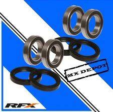 YAMAHA FRONT & REAR RFX WHEEL BEARING + SEAL KIT YAMAHA YZ125 YZ250 2002 - 2004