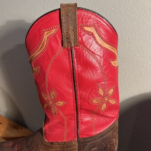 SMOKY MOUNTAIN WESTERN COWBOY YOUTH BOOTS STYLE 3230Y NICE! SIZE 5.5 - Picture 6 of 12