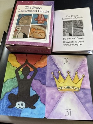 ETHONY DAWN The Prince Lenormand Oracle 40 Card Deck