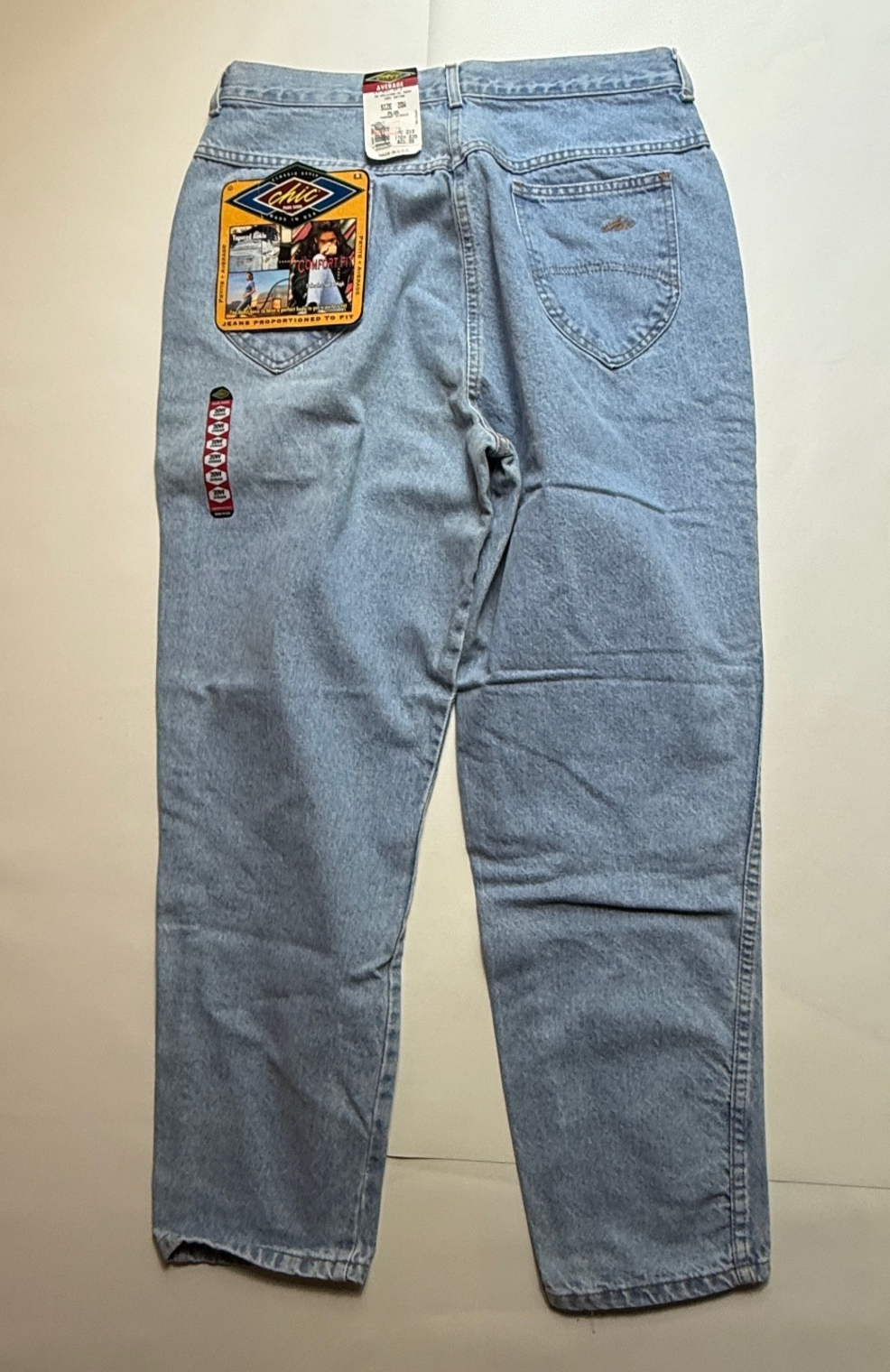 Vintage Mom Jeans 80s 90s Chic Denim tapered Comfort Fit Size 20W NWT-image