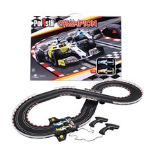 Polistil Pista Slot Car Champions 1:43 Circuito 96152 F1 Elettrica con 2 Auto Fo