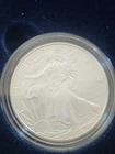 2008-W Burnished Silver Eagle 1 oz Uncirculated Coin with Box and COA West Point