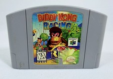 Nintendo N64 Diddy Kong Racing 64 Video Game Cartridge Tested LABEL WEAR SEE