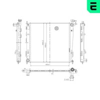 MotorküHler WasserküHler ERA 673327 FüR Hyundai Ix35 LM EL ELH Van Crdi 4WD KIA