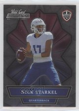 2021 Wild Card Alumination NIL Collegiate Edition Nick Starkel #ANBC-63 0b5