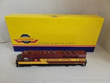 HO Athearn Genesis G67543 Wisconsin Central FP45 Diesel Locomotive #6652 Train