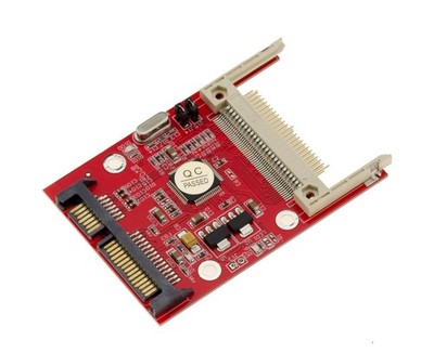 Compact Flash Adapter CF auf SATA - DMA / UDMA bis UDMA5!