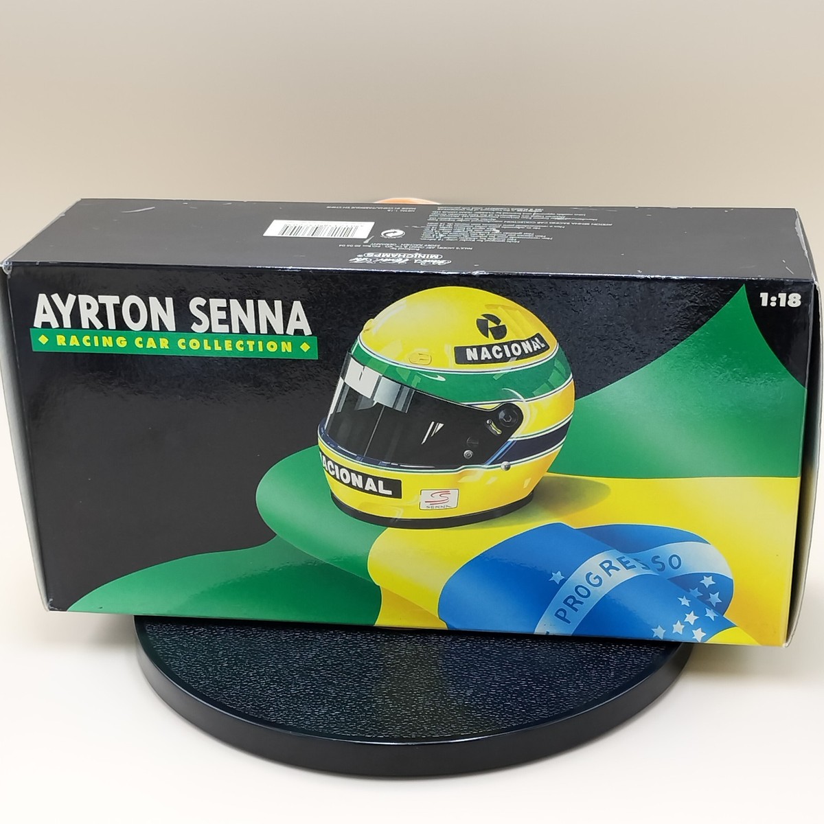 Minichamps 1/18 Lotus Renault 98T Ayrton Senna 1986 black