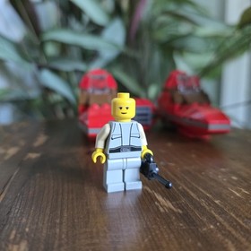 LEGO Star Wars 7113 Twin-Pod Cloud Car &ndash; 2002 &ndash; w/ Lobot Minifigure