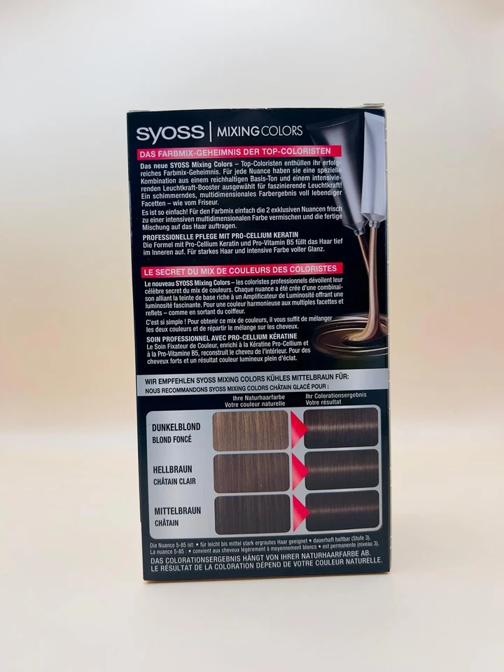 SYOSS Mixing Colors 5-85 kühles Mittelbraun Haarfarbe 1St - Bild 3 von 4