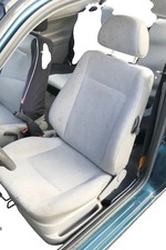 Polo 6N 6N2 Seat Ibiza 6K Golf 3 Sitz vorne links Fahrersitz 2/3-Türer grau