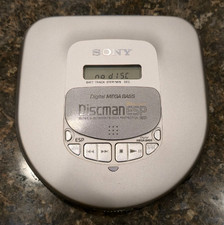 Vintage Sony Discman D-465 Portable CD Player