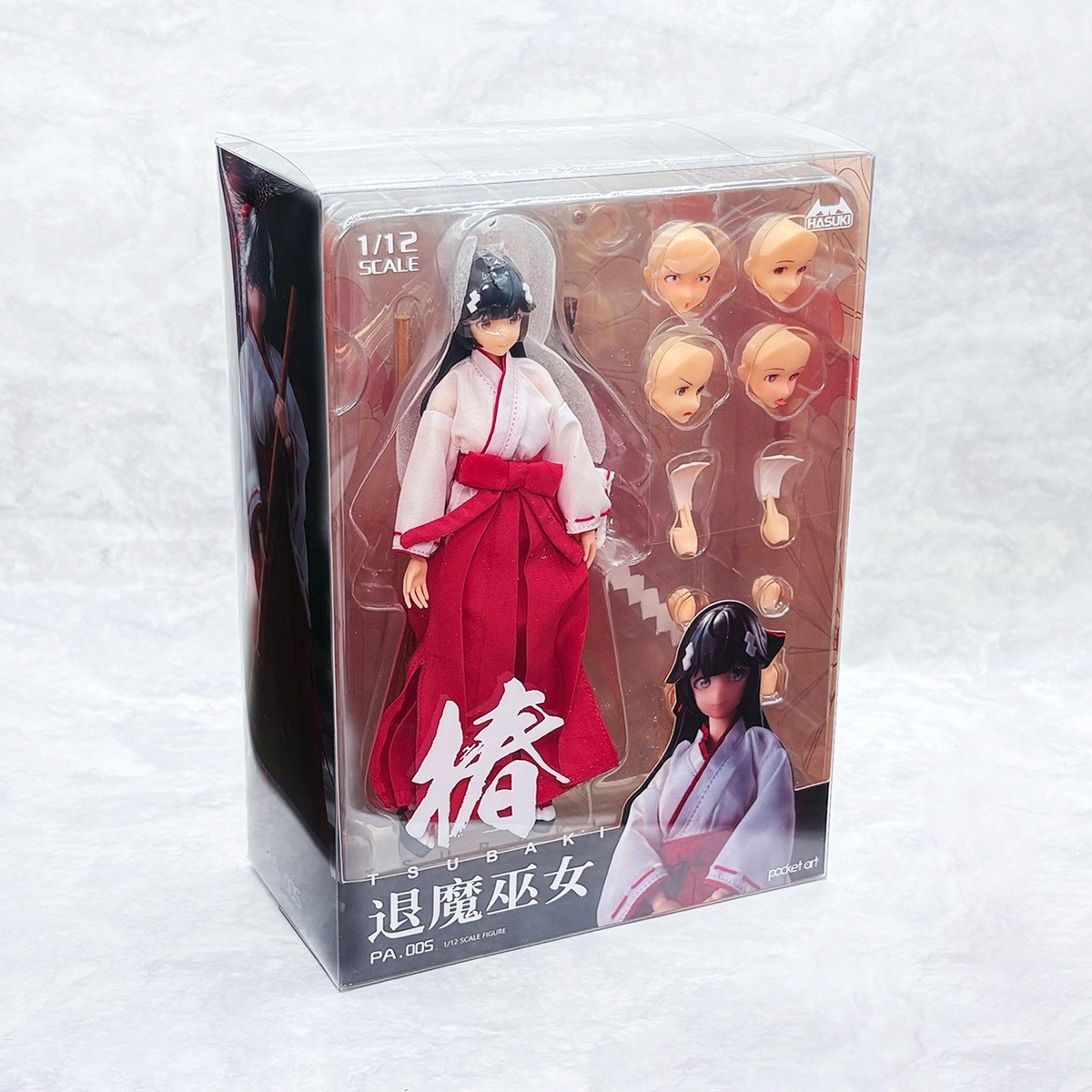 Exorcism Shrine Maiden Tsubaki 6.1in 1/12 Action Figure PA005