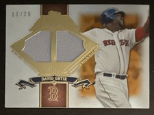 David ORTIZ🔥2013 Topps Tribute Famous Four-Baggers Dual Relic #FB-DO 11/25 HOF