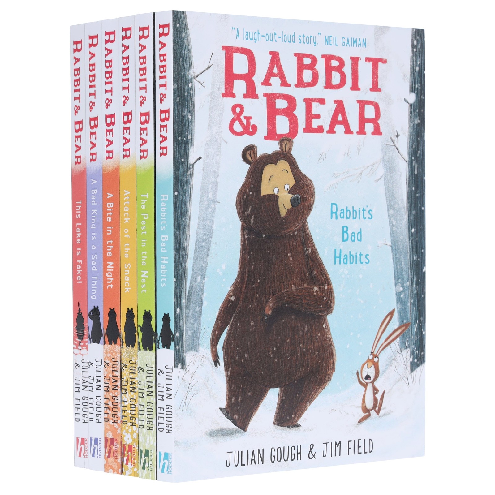 Hachette Rabbit And Bear Series By Julian Gough & Jim Field 6 Books Collection Set - Ages 5-8 - Paperback - Image 3
