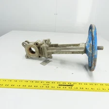 Velan L08-0310C-13SL 2" Stainless Knife Gate Valve SS316 Class 150