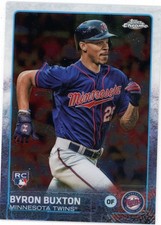 2015 Topps Chrome - Byron Buxton #203 SP RC Twins