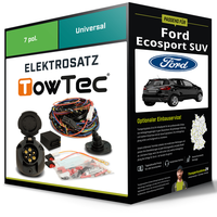 Elektrosatz 7-Pol Universell für Ford Ecosport SUV 11.2017-Jetzt NEU