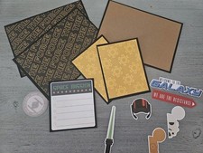 Disney's GALAXY'S EDGE Premade Die Cut Scrapbook Page Mat Set - 13pc