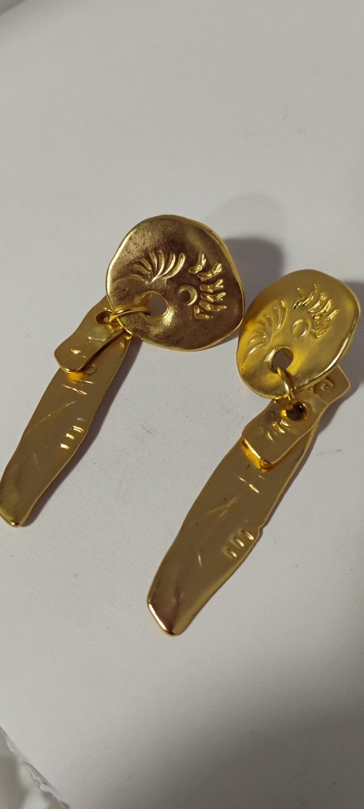 native american designed handcrafted dangle earri… - image 2