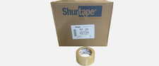 Case of 36 Shurtape AP 101 Acrylic Film Clear Tape 100m Length x 48mm Width