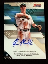 2017 Bowman's Best AUTO Kevin Merrell item 22