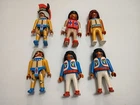 PLAYMOBIL VINTAGE INDIAN BUFFALO CHIEF AND WARRIORS LOT