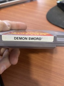 Demon Sword Nintendo NES Authentic Game Cartridge Taito 1990 Ninja Action Tested