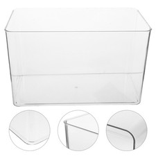 Plastic Terrarium Goldfish Aquarium Desktop Transparent Small Tank