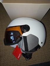 Alpina Skihelm Modell PIZ, mit integriertem Visier, Gr.: 54-58cm  neu mit OVP !!