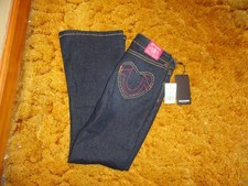 TRUE RELIGION JEANS JOEY MID RISE FLARE GIRLS SIZE 10 KIDS