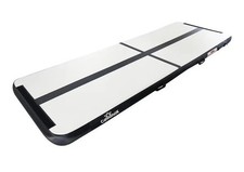 Cannons UK Air Track Pro Gymnastik Tumbling Matte 3M x 1m x 10cm: Schwarz