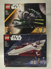 LEGO 75333 Obi-Wan Kenobi's Jedi Starfighter 75360 Yoda's Jedi Starfighter BNew