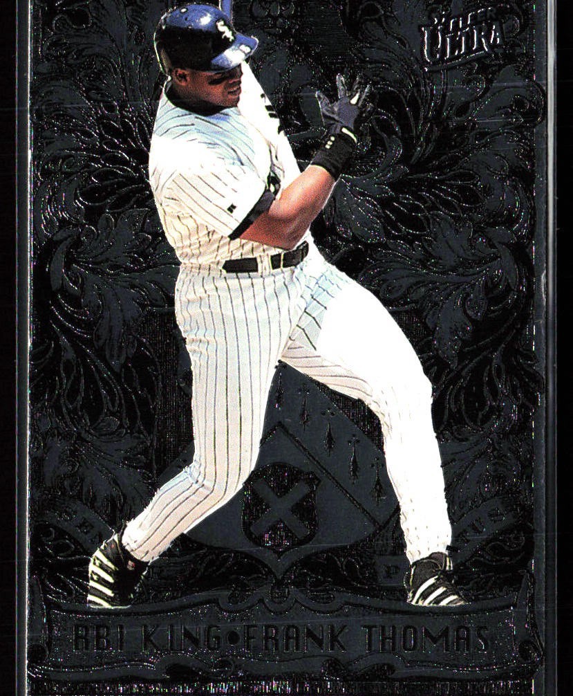 1997 Fleer Ultra Frank Thomas RBI King Insert #9 of 10 Chicago White Sox 9/10🔥