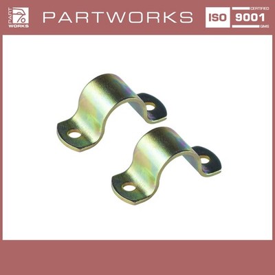 2x Lagerbügel Stabilisator für PORSCHE 911 bis -'77 914 Halter HINTEN