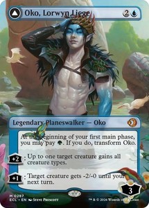 Oko, Lorwyn Liege (Borderless) #287 Lorwyn Eclipsed MTG