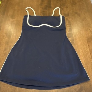 navy blue alo dress Alo Yoga Airbrush Streamlined Dress, How cute is