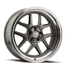 Ridler Wheels 610 17x7 +0 Gloss Grey Polished 5x127 5x5 (QTY 4) 610-7773G