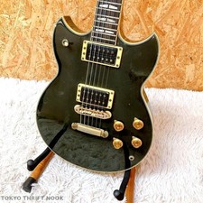 [MIJ Vintage] Yamaha SG1000 Bi-Sound Electric Guitar Black Gold Hardware 4.52kg