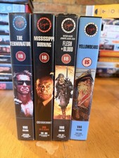 VIRGIN HOME VIDEO BUNDLE | 4 X Classic VHS | Original Virgin Boxes
