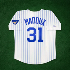 Greg Maddux 1958 Chicago Cubs Printed Baseball Jersey Gift For Fan S-5XL Remake